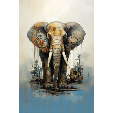 Elephant Canvas Artwork